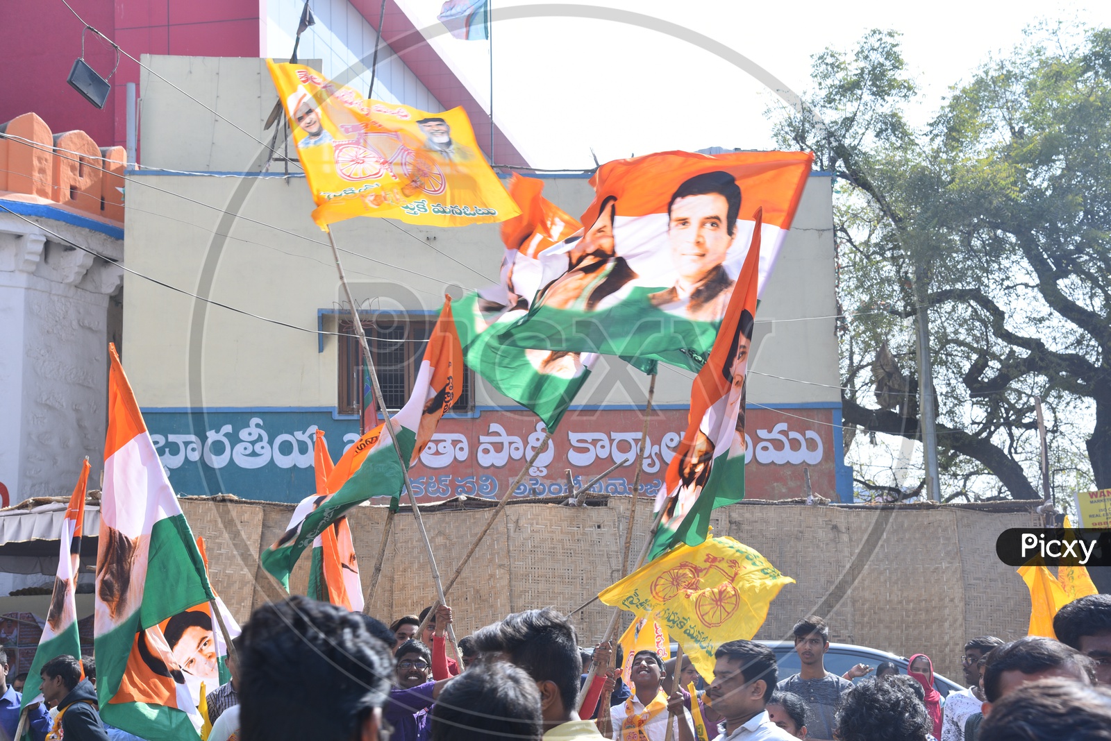 Telangana Congress  and Telangana  TDP Election Campaign in Kukatpally constituency 2018