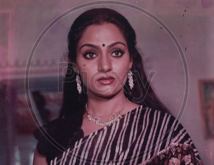 Actress Madhavi Movie Stills From  Chattamtho Poratam Telugu Movie