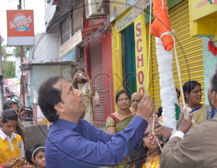Flag Hoisting / Indian Flag Hoisting / Independence Day Flag Hoisting India