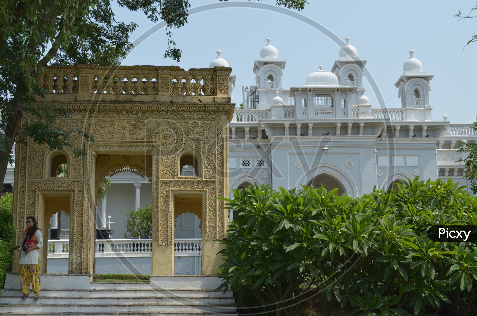 Architechtural Views Of Taj Falaknuma Palace