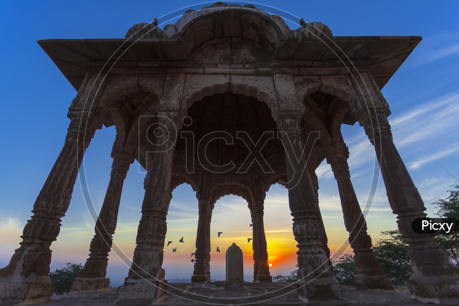 Sunsets At Jaigarh Fort