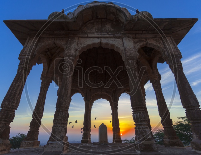 Sunsets At Jaigarh Fort