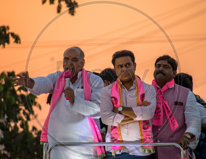 Kalvakuntla Taraka Rama Rao  At Telangana Rastra Samithi Election Campaign 2018