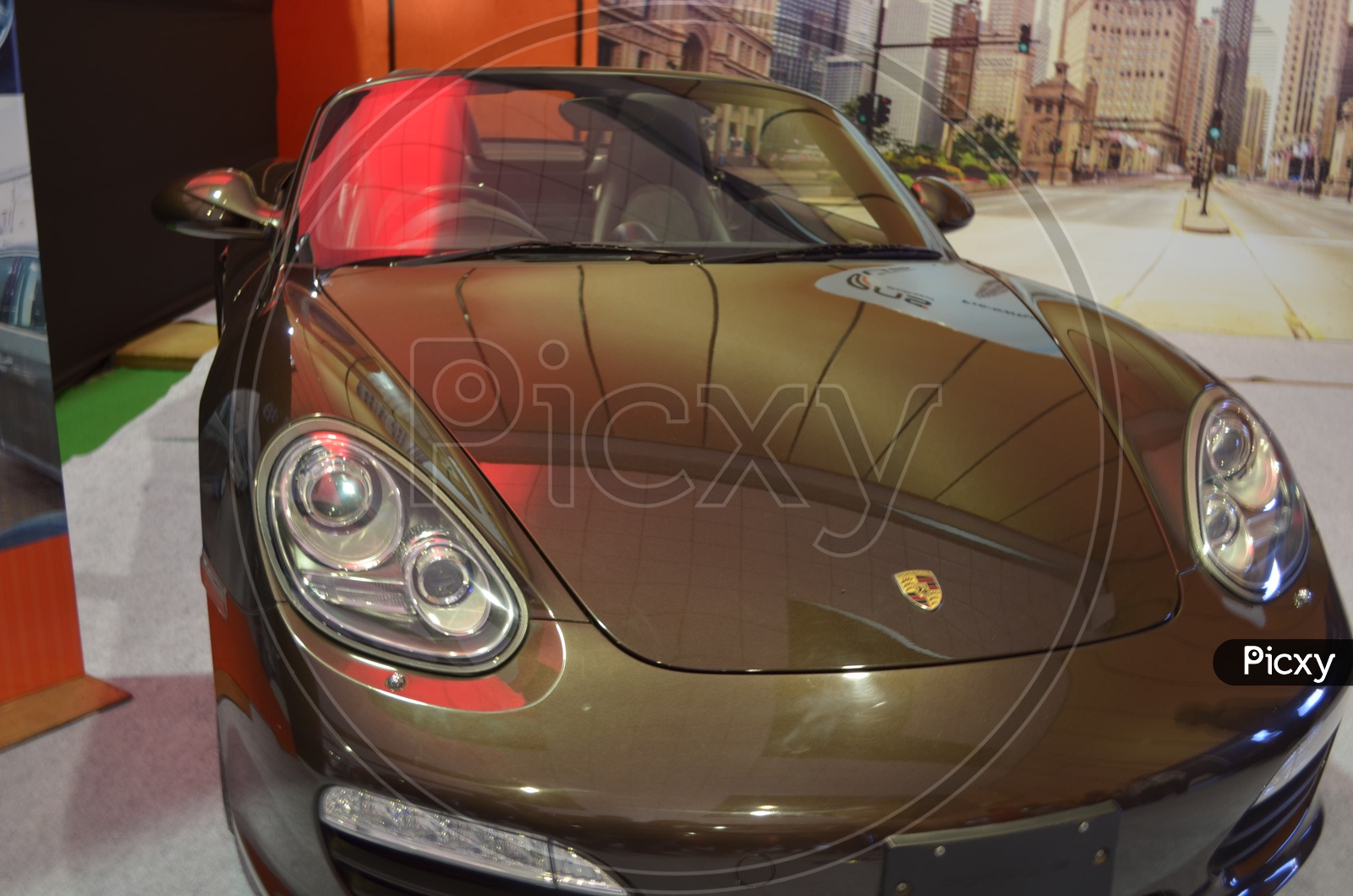 Porsche GT 911 in Hyderabad International Auto Show at Hitex Exhibition Centre, Madhapur