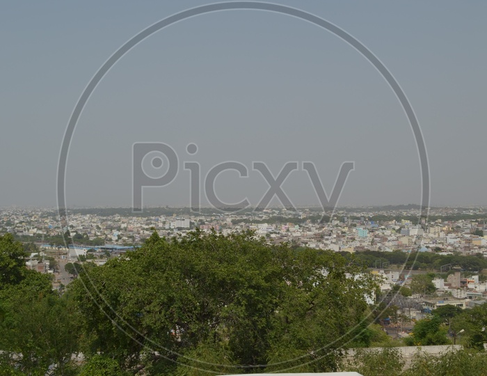 City Scape Views From Taj Falaknuma Palace