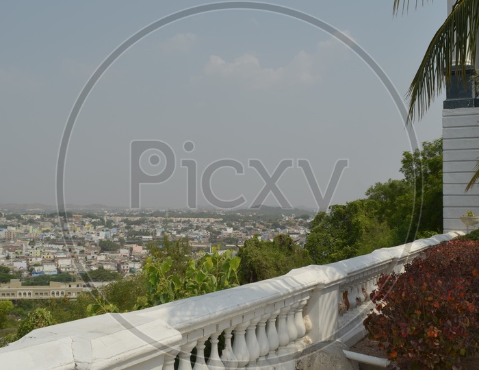 City Scape View From Taj Falaknuma Palace