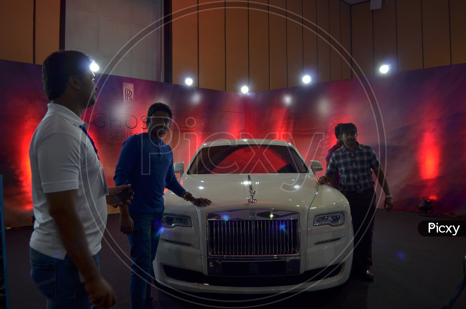 Rolce Royce Phantom in Hyderabad International Auto Show at Hitex Exhibition Centre, Madhapur
