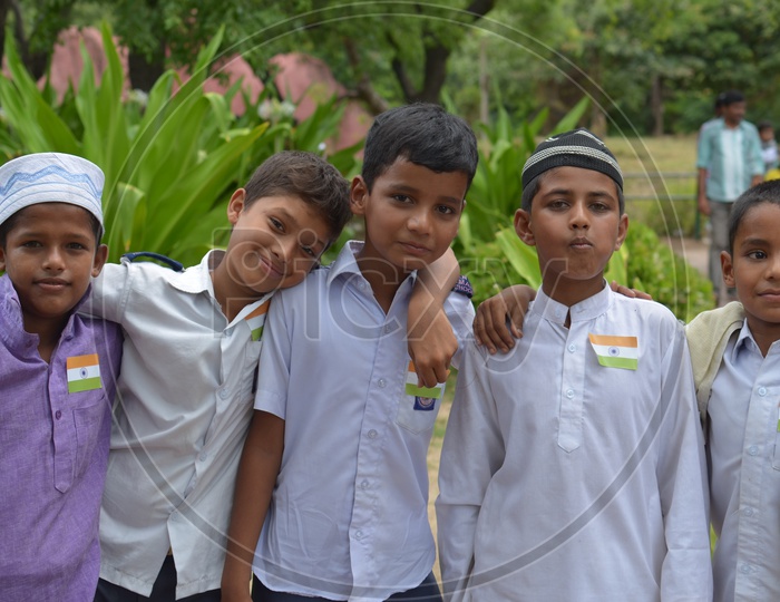 Indian Children Smiling Faces