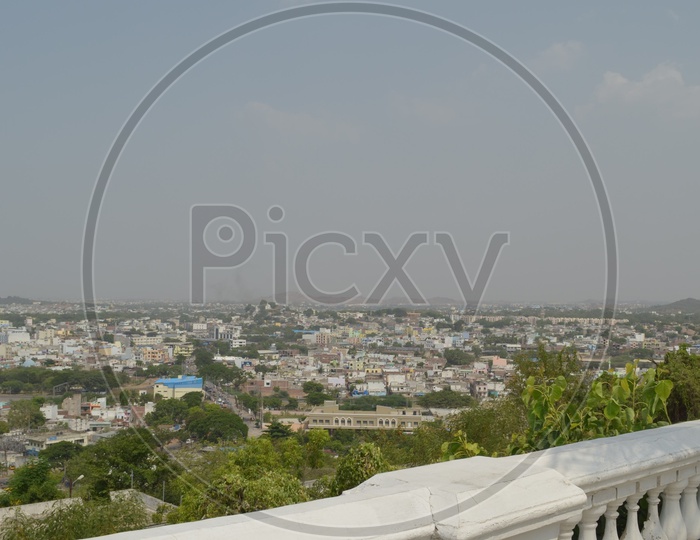 City Scape Views From Taj Falaknuma Palace