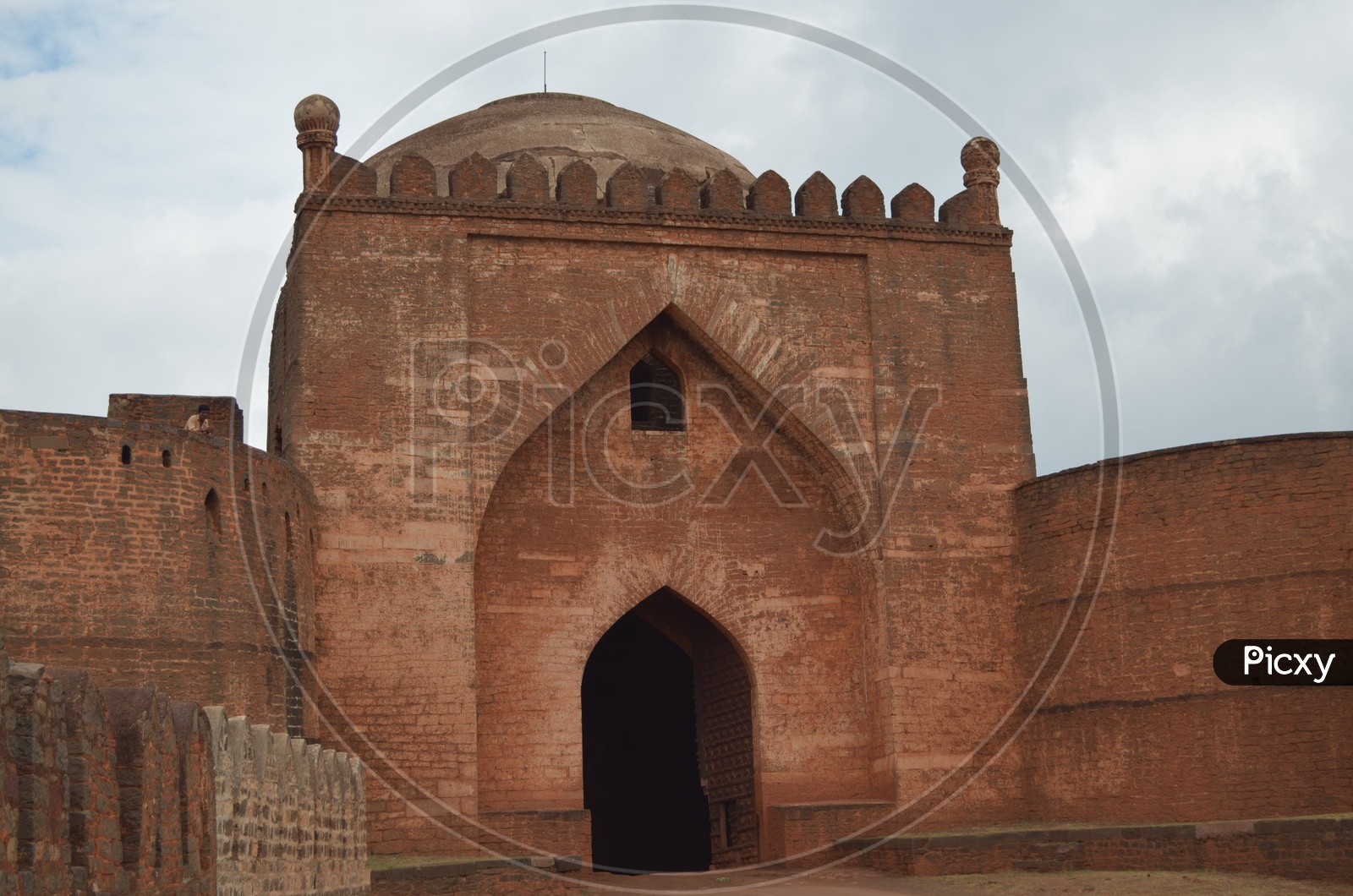 Gateway of Bidar Fort. Bidar