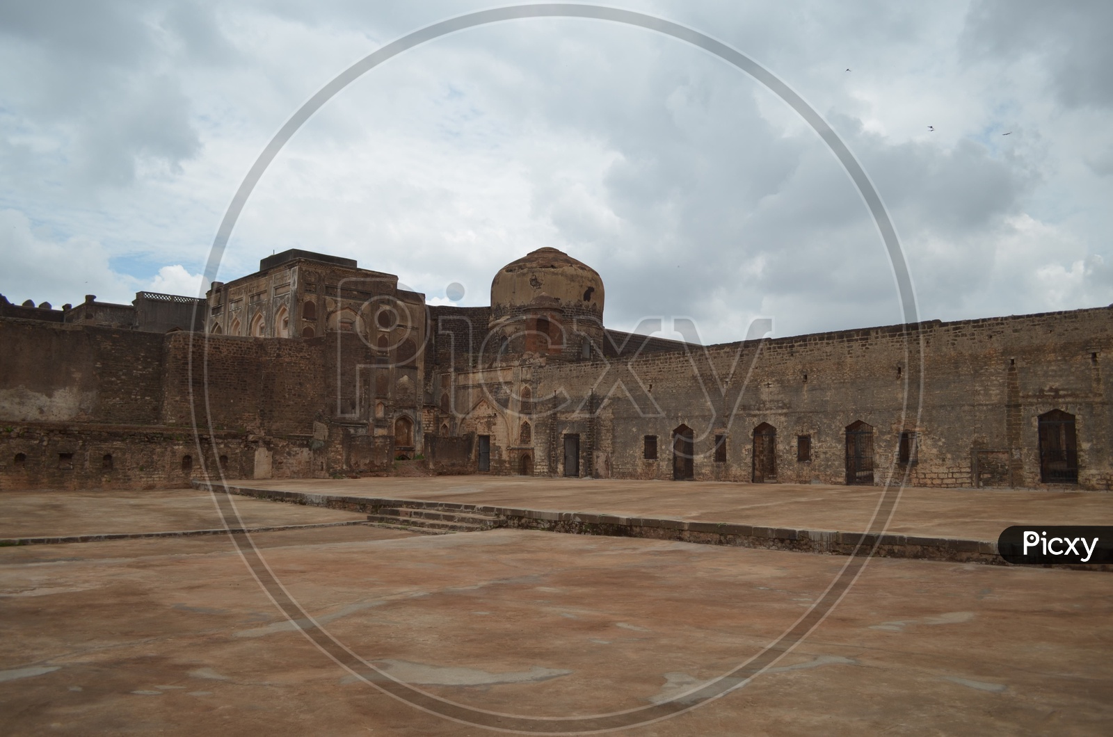 Historical Architecture at Bidar Fort,Bidar / Historical Constructions in Bidar Fort