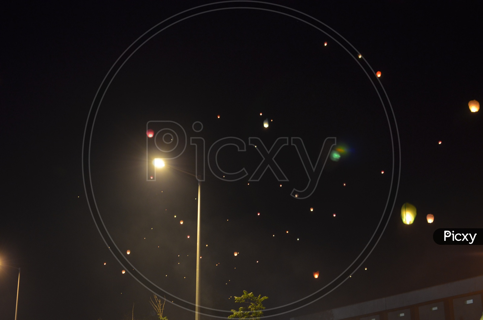 Sky Laterns / Chinese Laterns / Kongming Laterns /Lumina Lantern Festival at Gachibowli Stadium