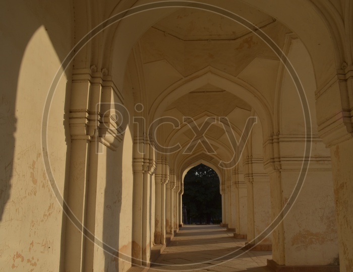 Qutb Shahi tombs,Ibrahim Bagh,Hyderabad / Historical Architecture of Hyderabad
