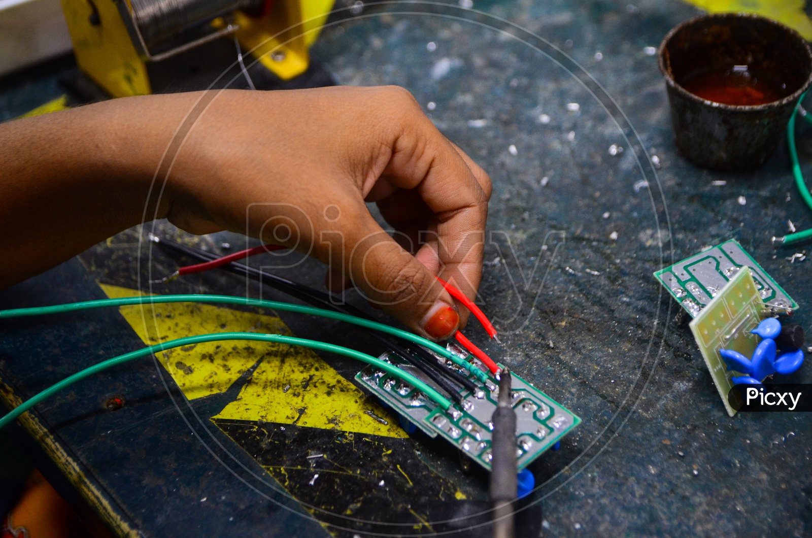 wire soldering
