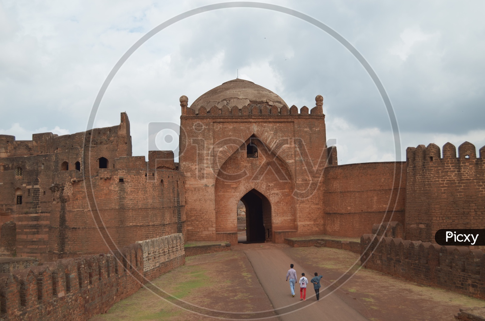 Gateway to Bidar fort,Bidar / Historical Construction / Historical Architecture
