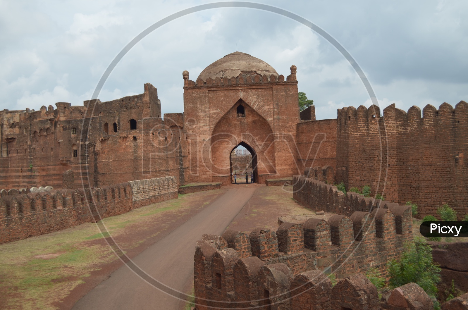 Gateway to Bidar fort,Bidar / Historical Construction / Historical Architecture