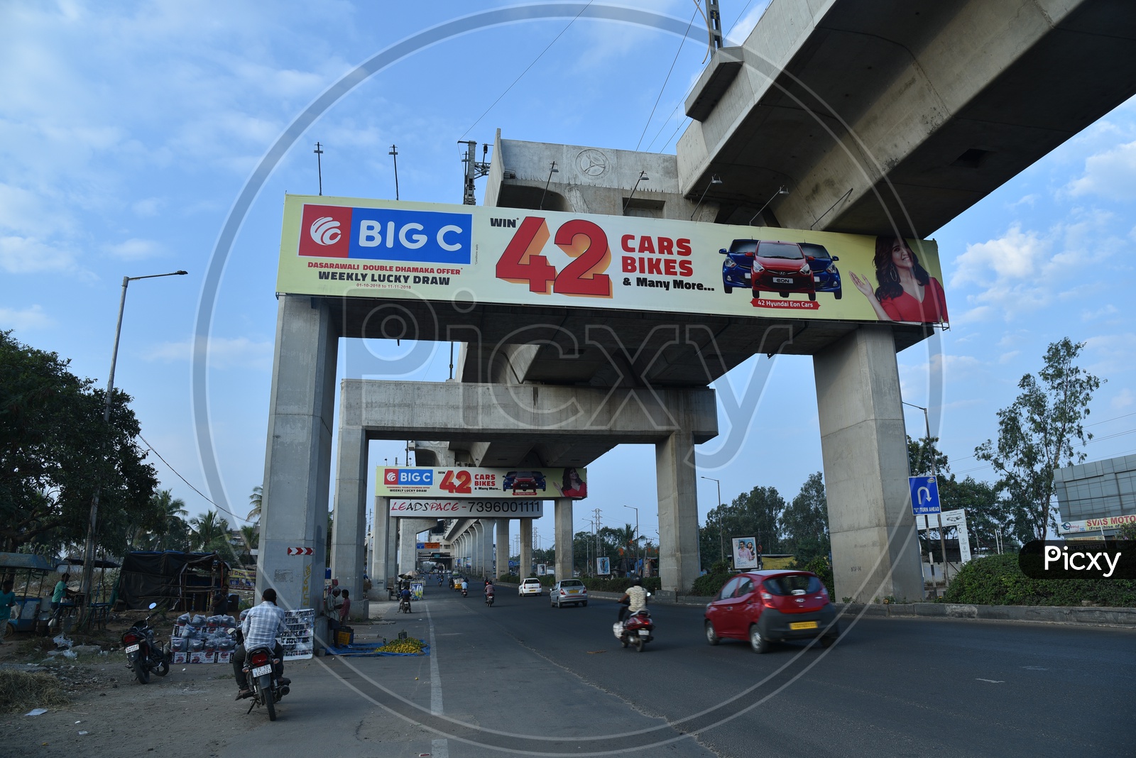 Advertising on Metro Pillars in Hyderabad