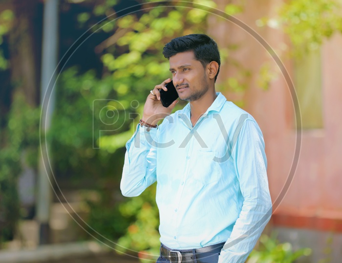 Indian Male Model using Mobile
