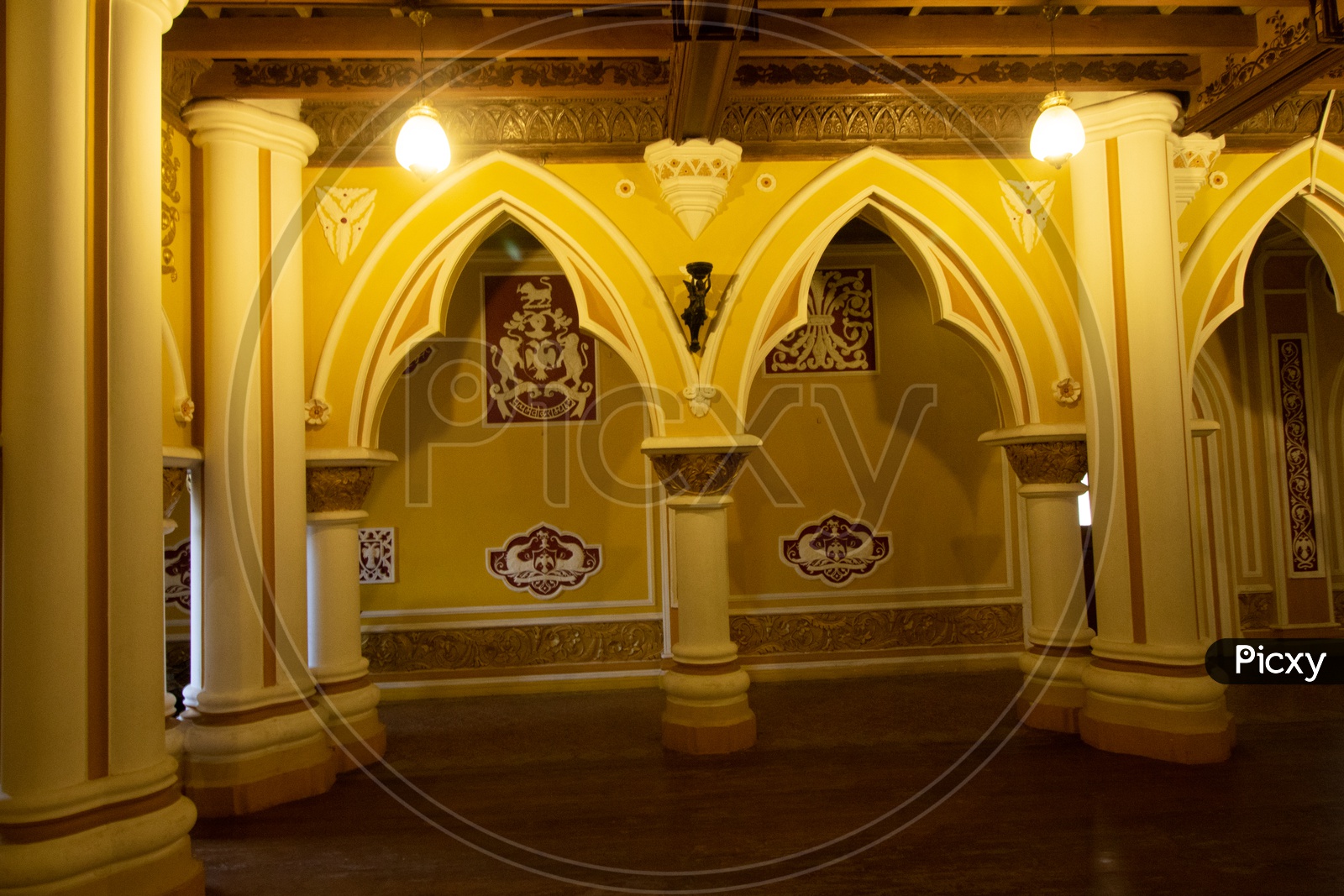 Interiors of Bangalore Palace