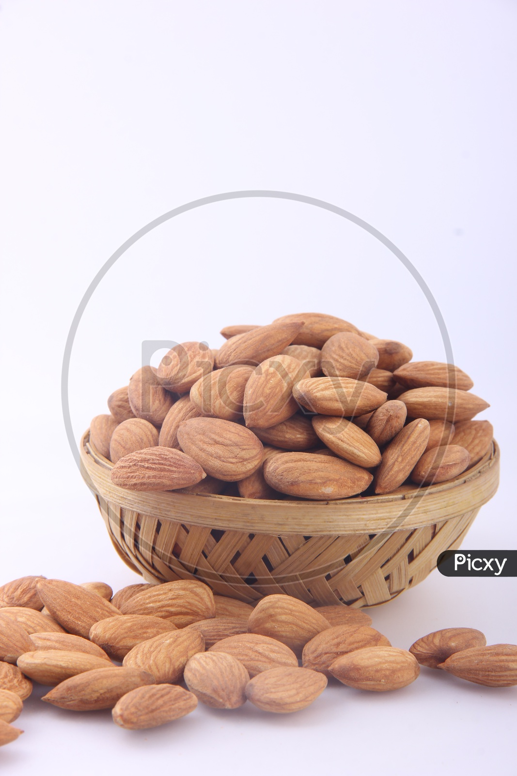 Almonds in Bowl