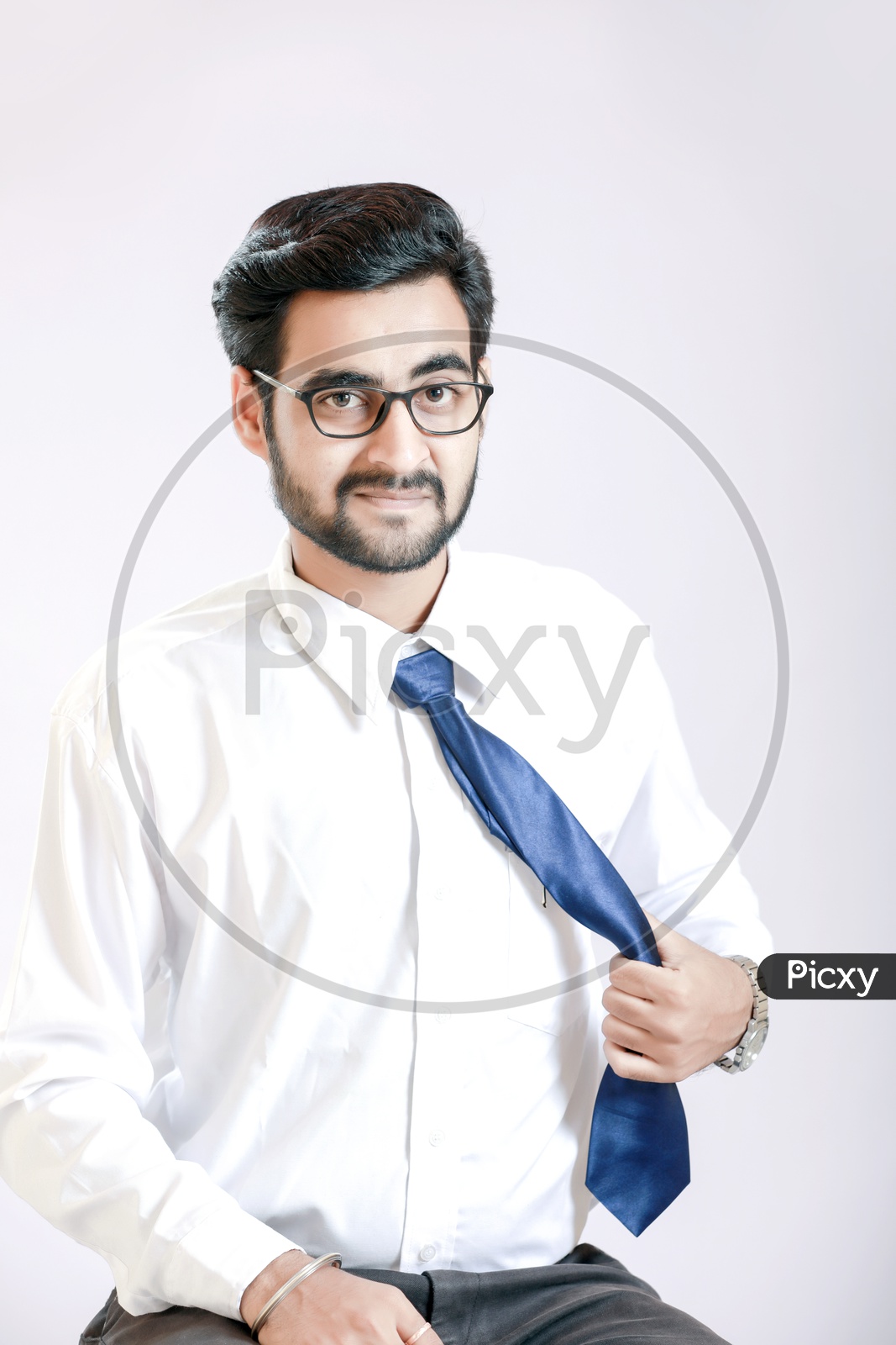 Indian Man on Spectacles