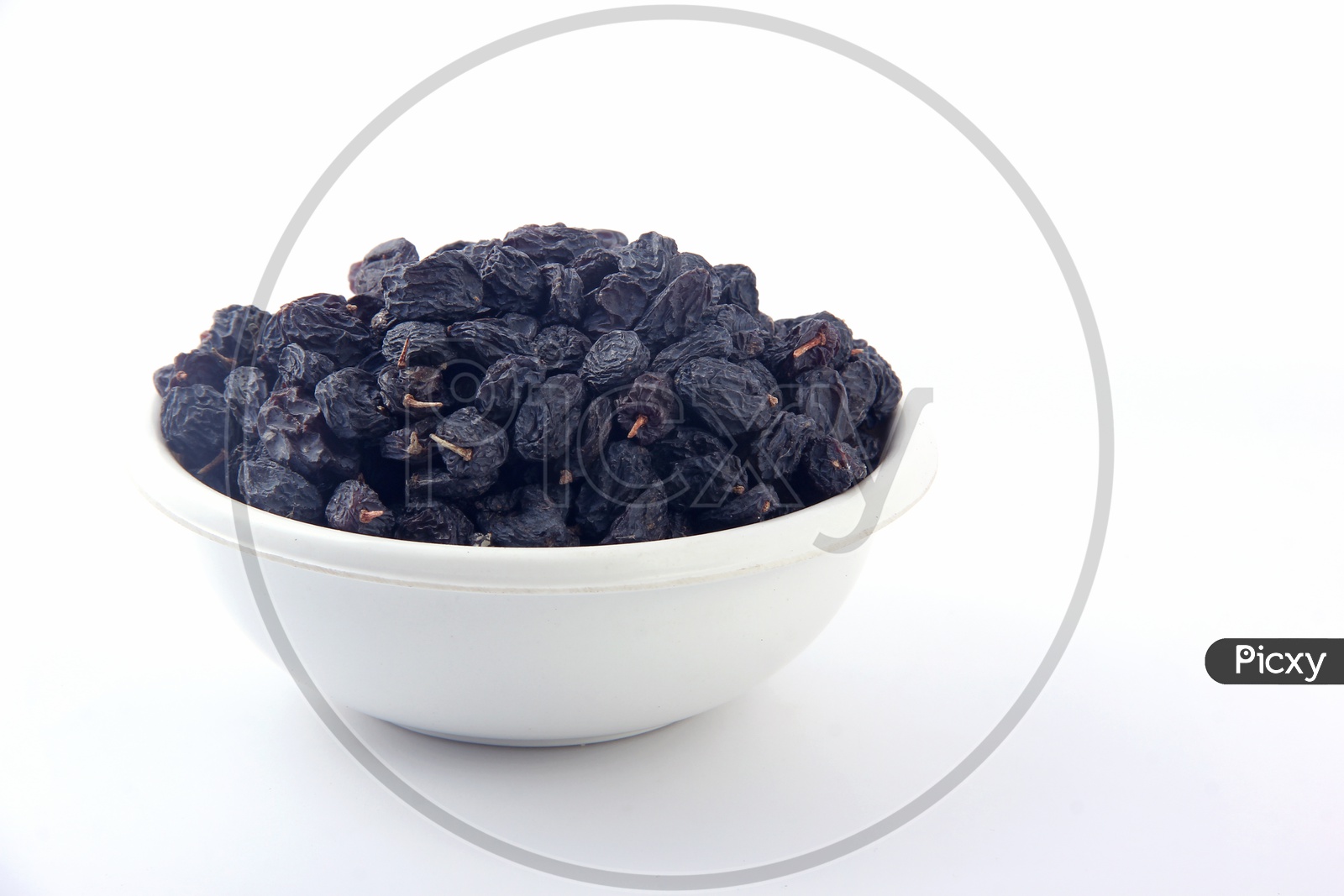 Dried Fruit - Kiss Miss in a bowl with White Background