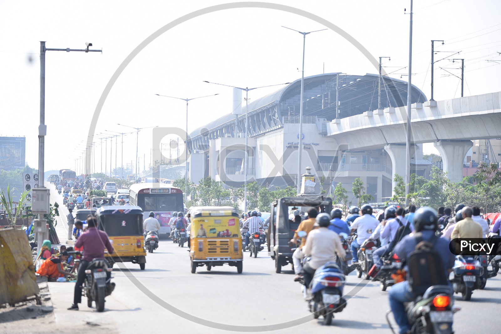 Image of Bharat Nagar Metro Station-TD286151-Picxy