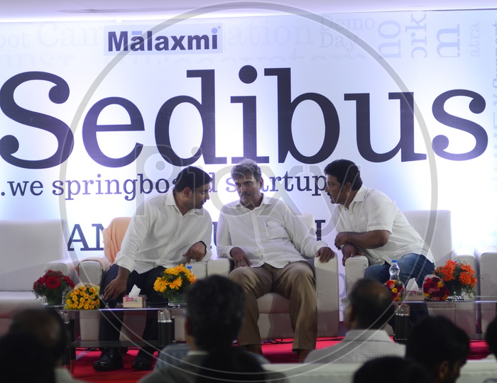 IT Minister Nara Lokesh at Sedibus launching ceremony