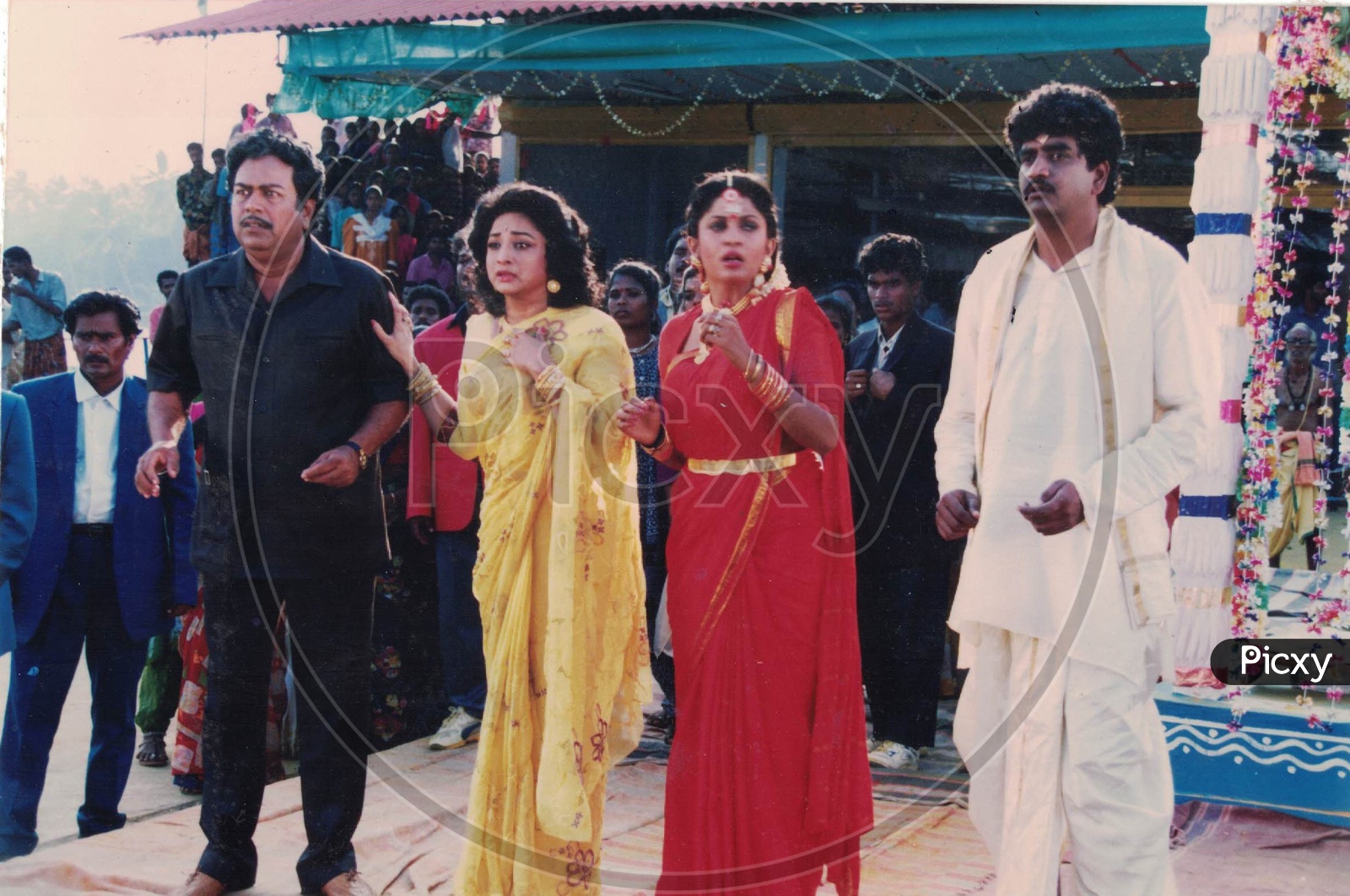 Ramya Krishna and Lakshmi in Alluda Majaka Movie