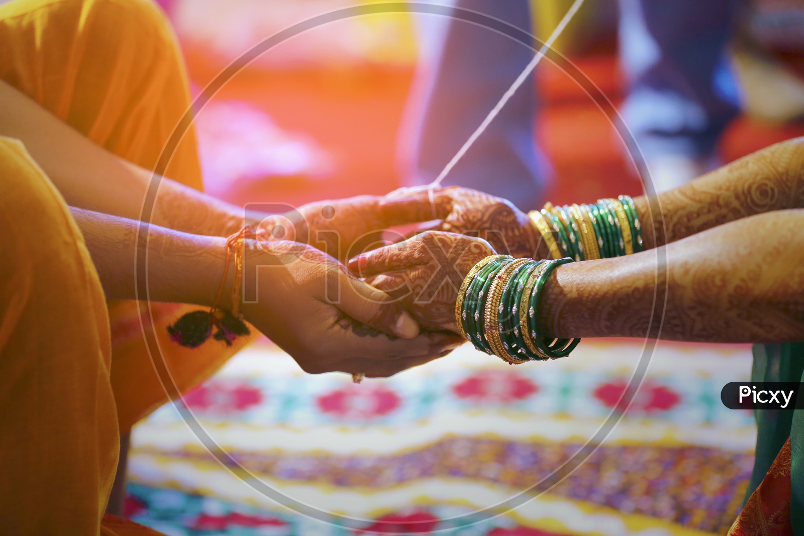 Indian hindu Wedding / Wedding Rituals / Traditinal Shots in an Indian Hindu Wedding/Panigraham