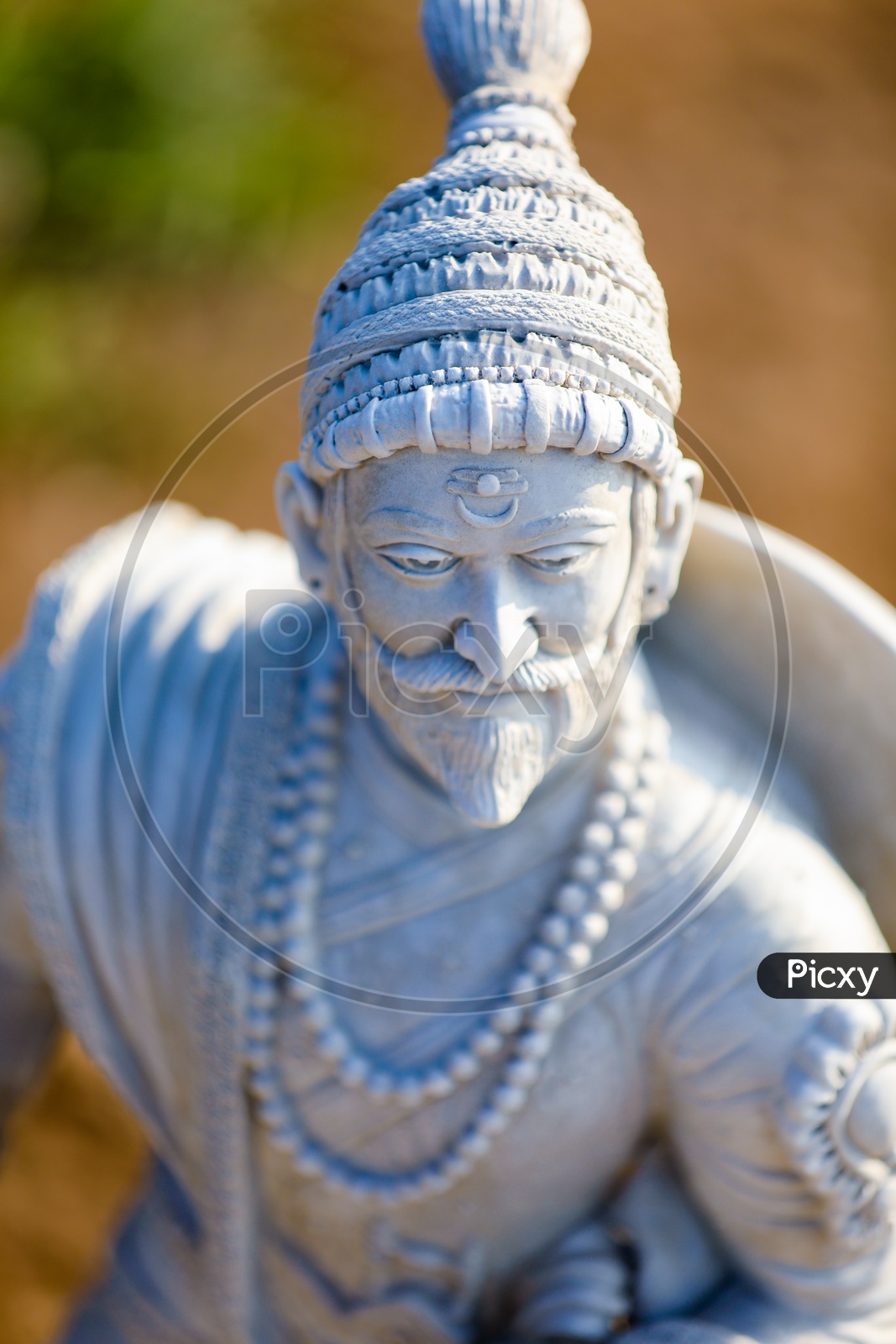 Indian King Chhatrapati Shivaji Maharaj Sculpture