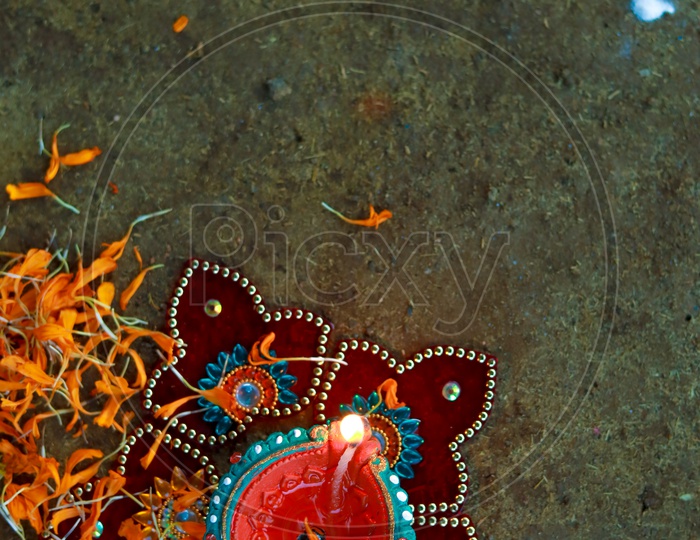 Indian Festival Diwali, Diwali Lamp, Deepavali Diya