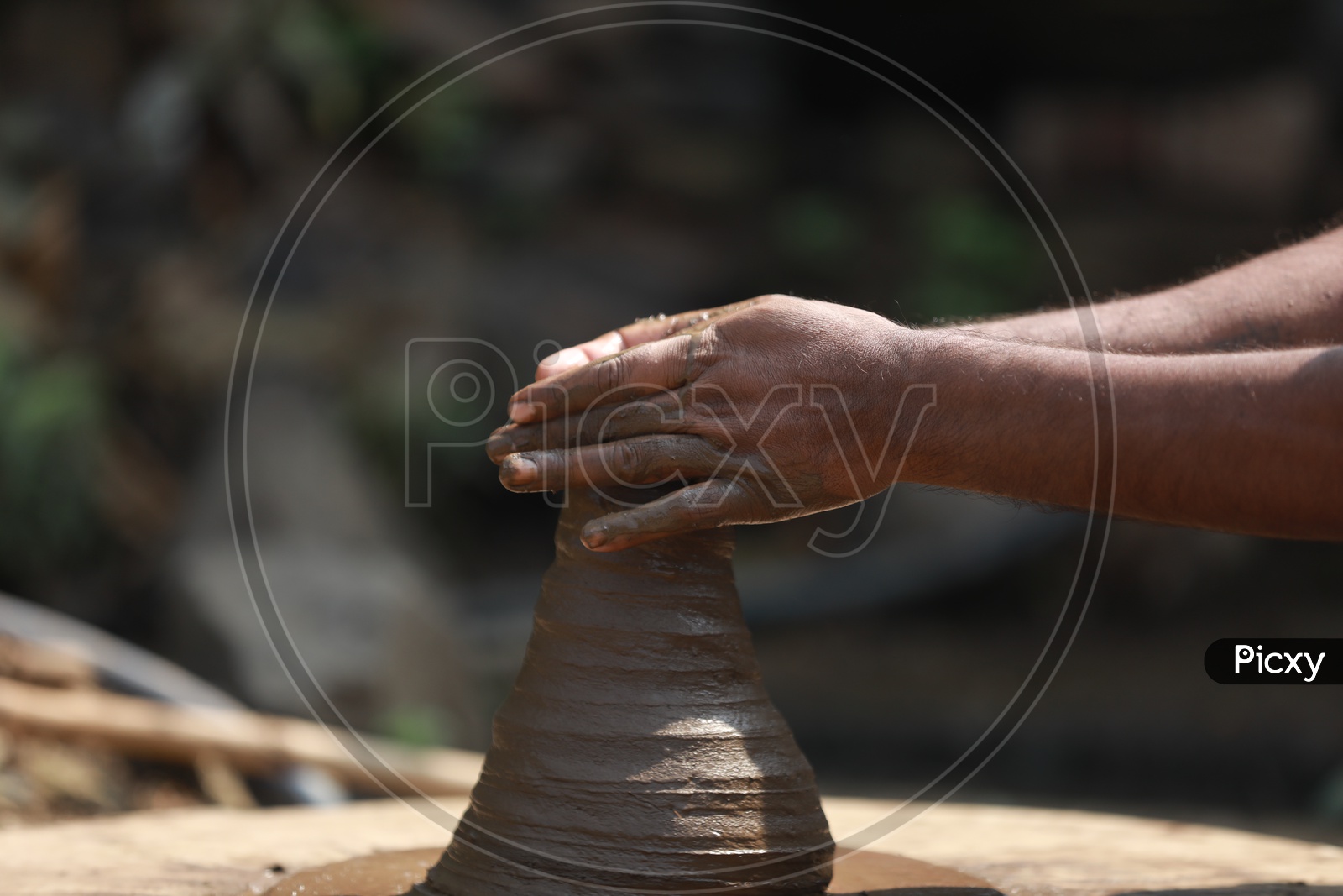 Making Clay Lamps for Diwali, Indian Festival Diwali