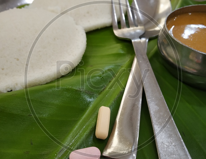 Medicens with Idly - Breakfast/Indian Breakfast