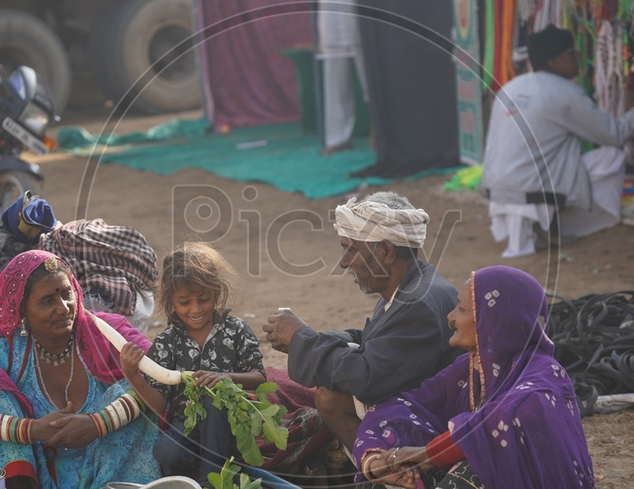 Rajasthani People at Pushkar Camel Fair