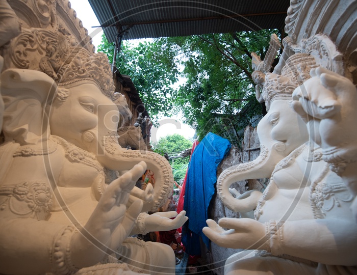 Making of Ganesh/Vigneshwara/Vinnayaka Idol