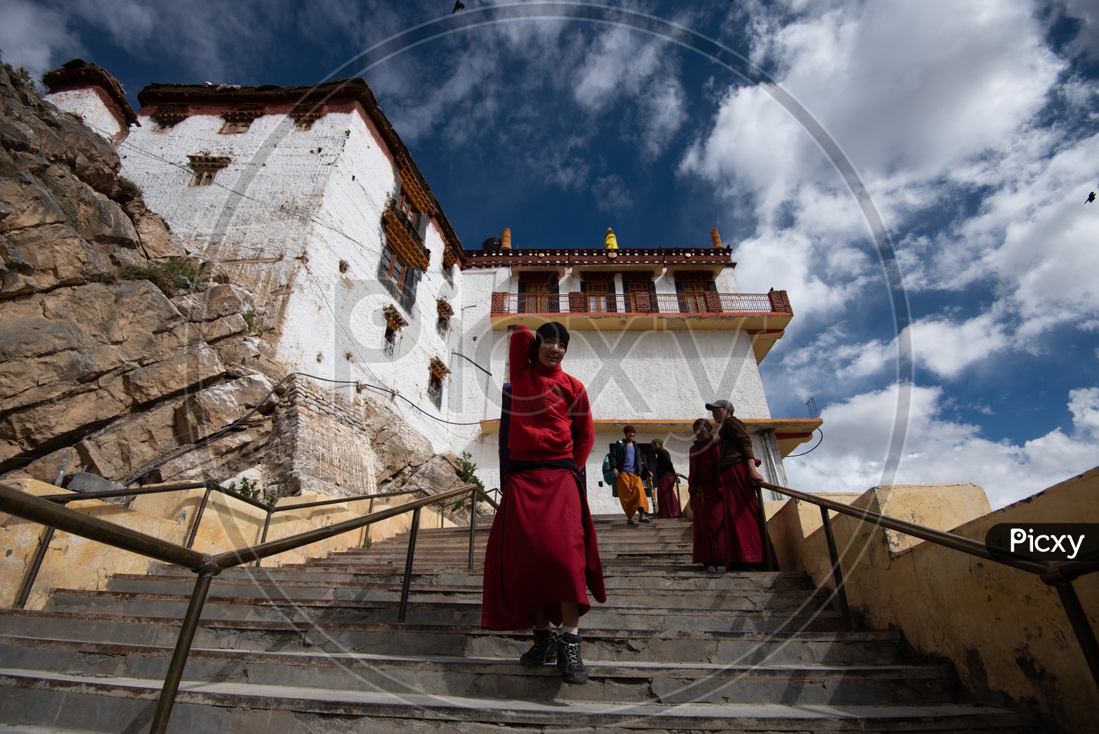 Buddist Monastery in Leh / Ladakh