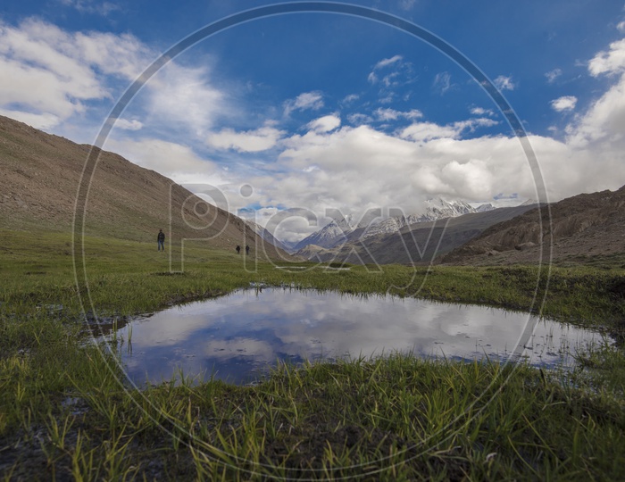 A River Valley in Leh / Ladakh