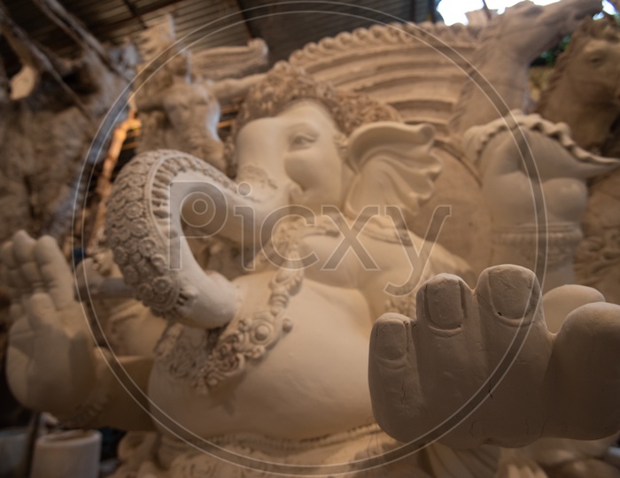 Making of Ganesh/Vigneshwara/Vinnayaka Idol