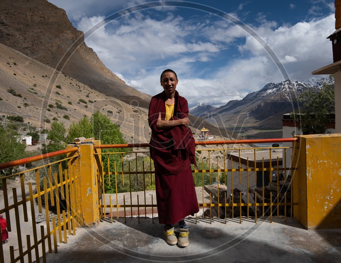 Buddist Monastery in Leh / Ladakh