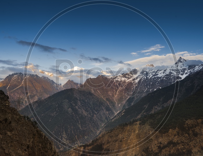 River valley Views Of leh / ladakh