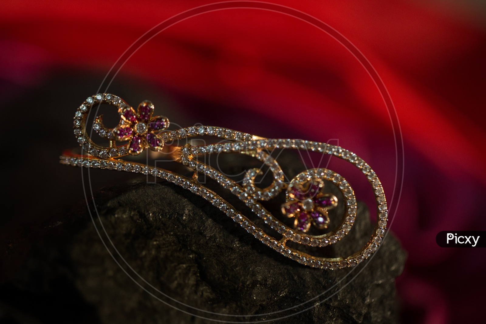 Indian Traditional Jewellery  Closeup Shot / Bridal Jewellery  in India