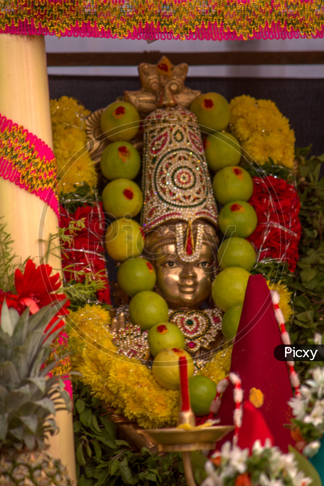 Ayyappa Swamy Idol in Ayyappa Swami Pooja