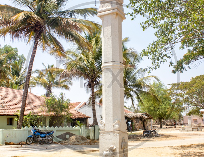 Temple Pillar