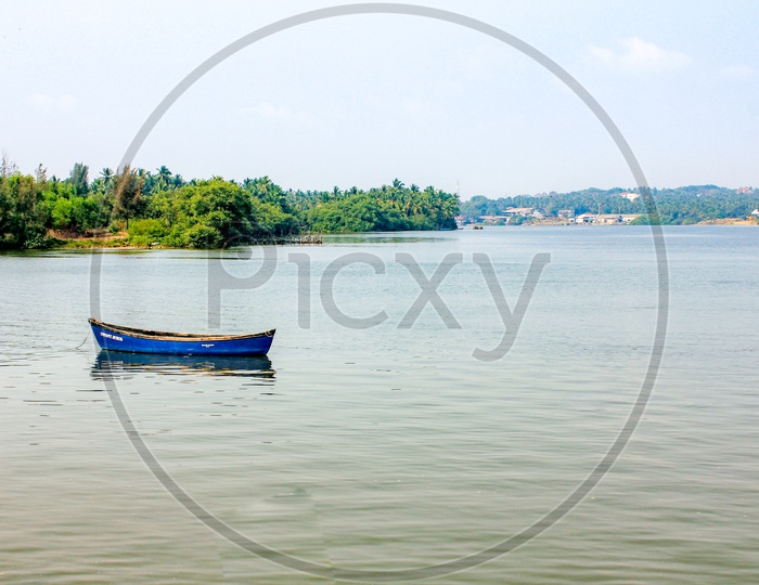 Boat in Mangalore Beach