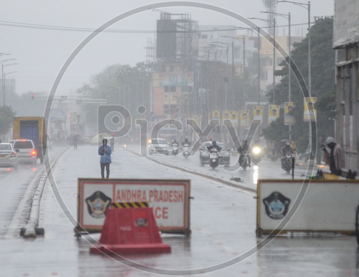 Cyclone Pedhai, Rain