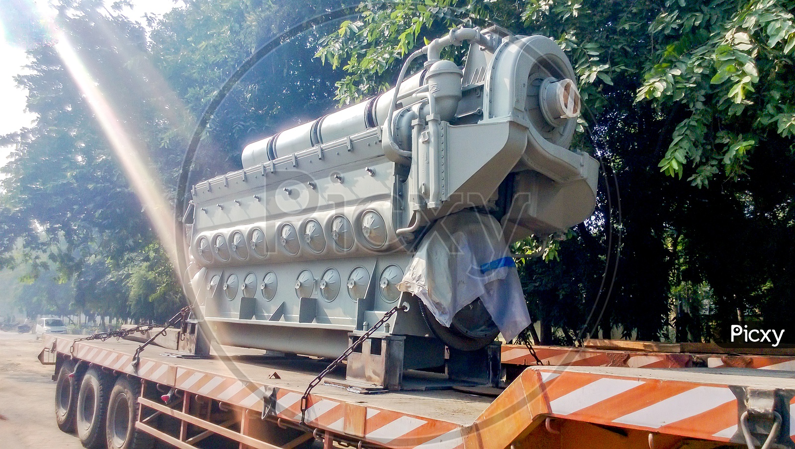 Engine used in Indian Railway Diesel Loco