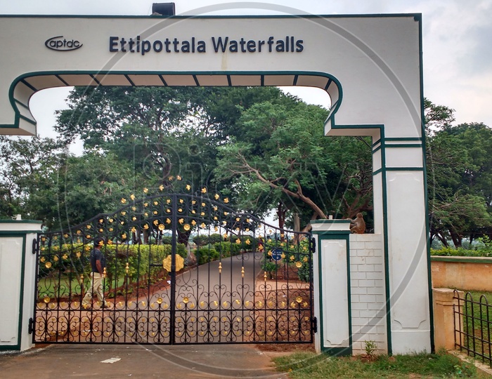 Entry To Etthipotala Water Falls