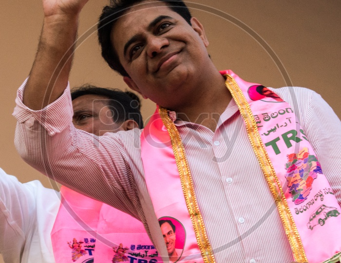 Kalvakuntla Taraka Rama Rao At Telangana Rastra Samithi Election Campaign 2018
