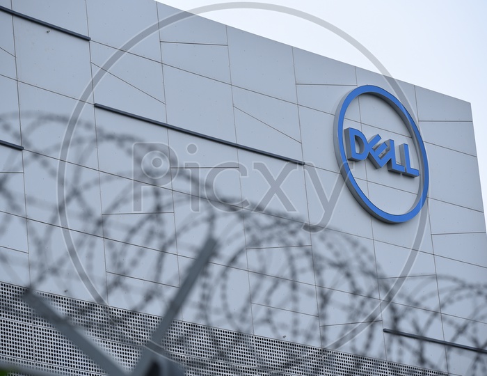 Dell Office Sign Board In Hitech City,Hyderabad